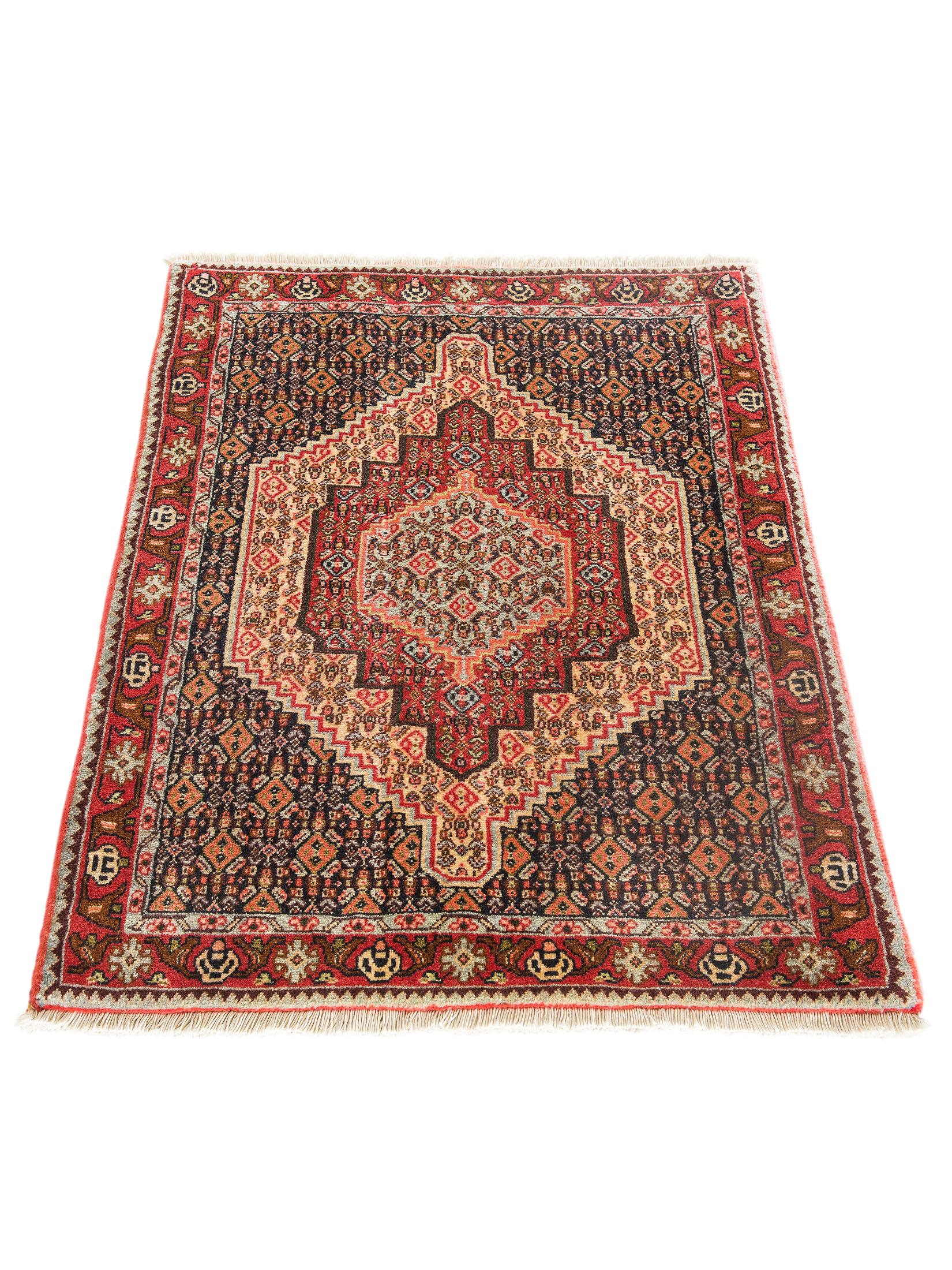 Senneh ca. 73 x 104 cm, Unikat / Einzelstück