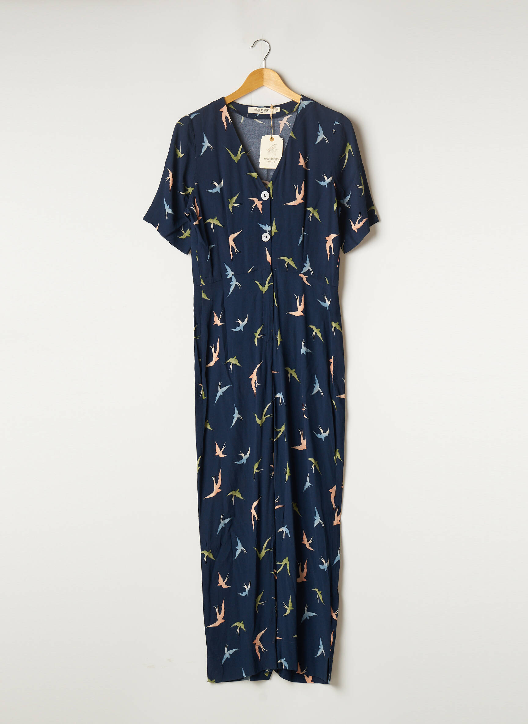 Nice Things Combinaisons 1 Femme couleur bleu