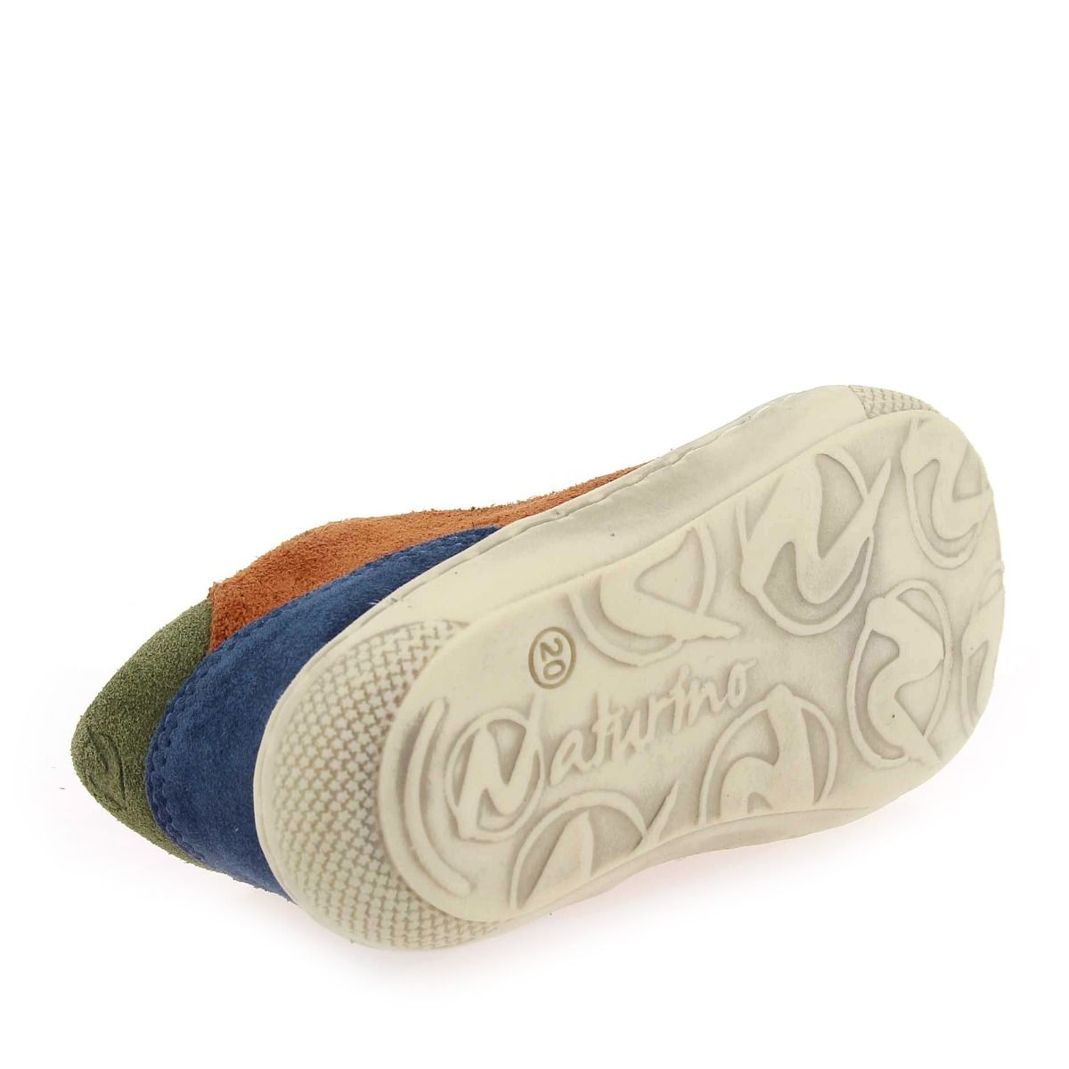 Naturino  ROMY SUEDE - Jaune Marron Bleu