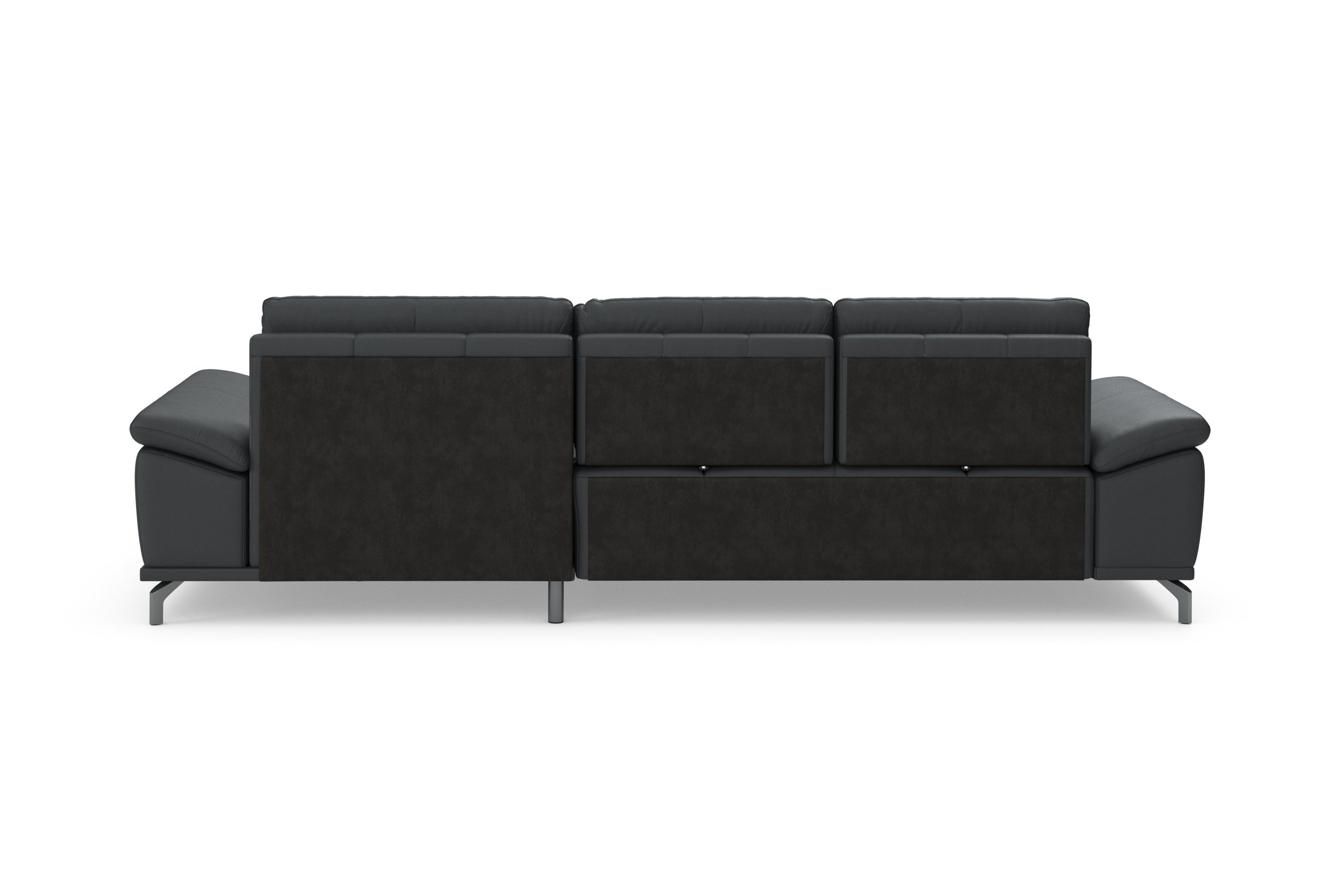 Places of Style Ecksofa Costello, incl. Sitztiefenverstellung und Armlehnfunktion, incl. 3 Nierenkissen