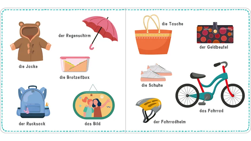 Mein kunterbuntes Wörterbuch – Sachen