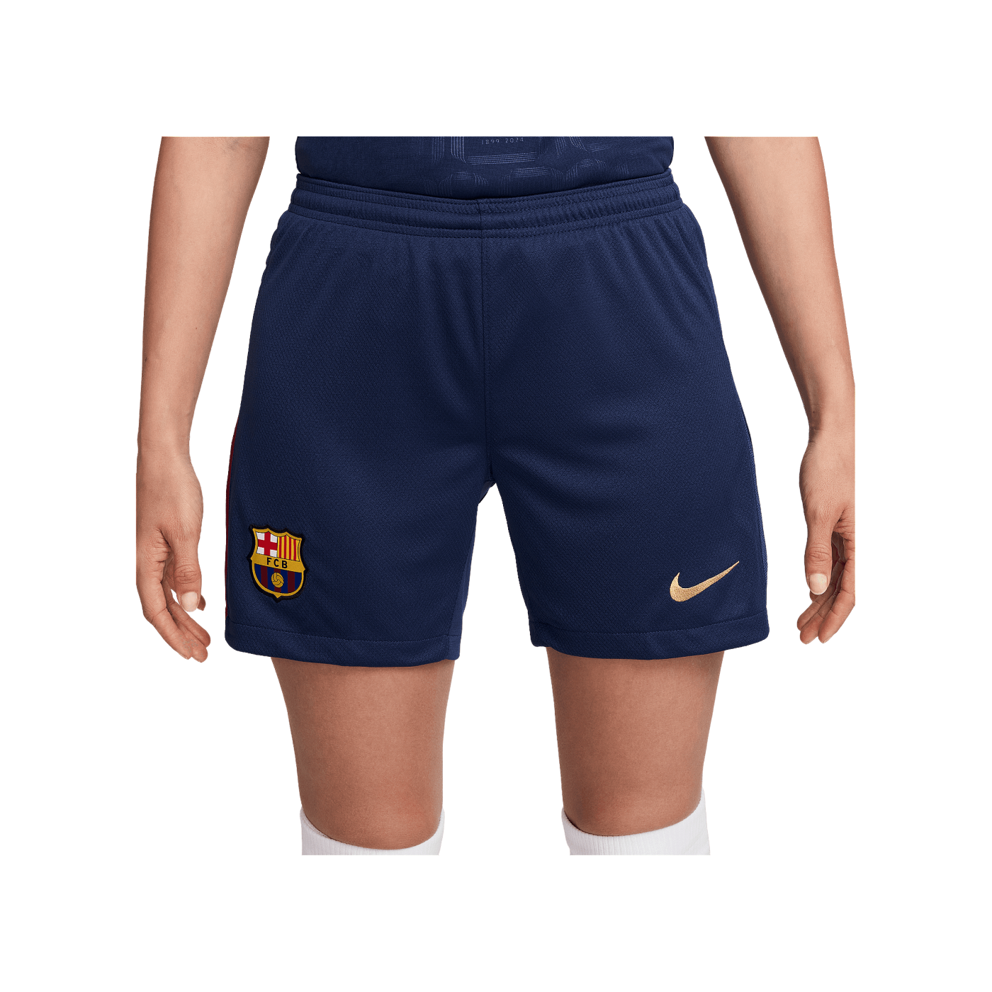 Nike FC Barcelona Short Home 2024/2025 Damen Blau F410