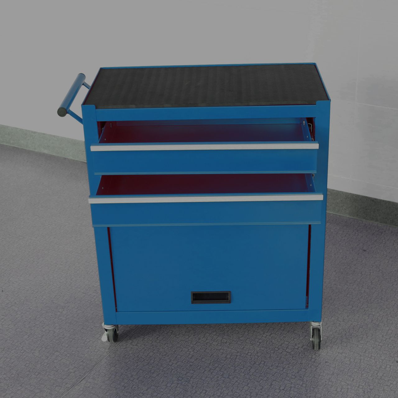 Tech Craft Tech Craft 2 in 1 Werkstattwagen - blau, 7 Schubladen