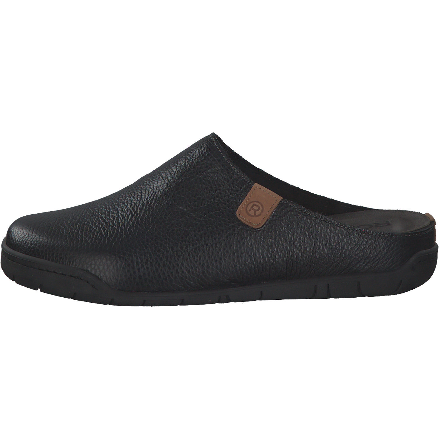 Rohde 6656, Pantoletten, Herren, Schwarz