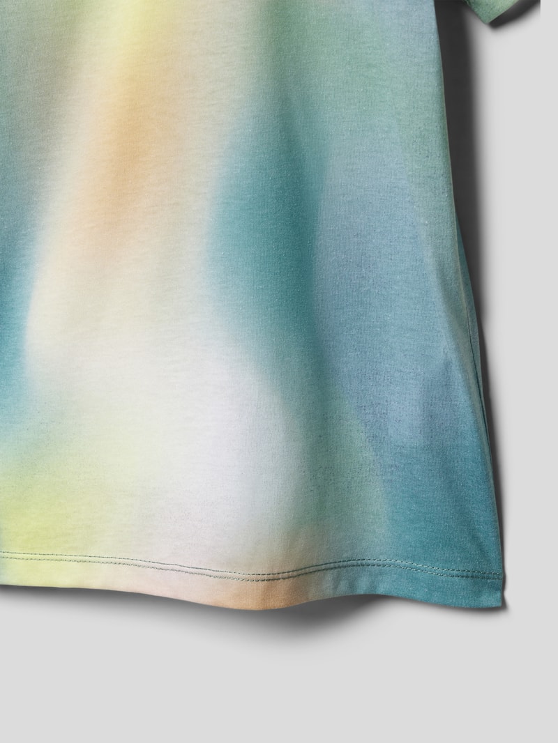 T-Shirt mit Rundhalsausschnitt in schilf