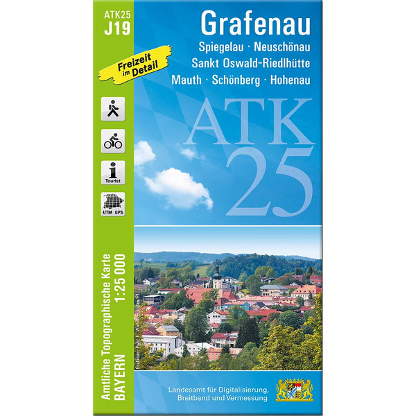 GRAFENAU 1 : 25.000 - Wanderkarte