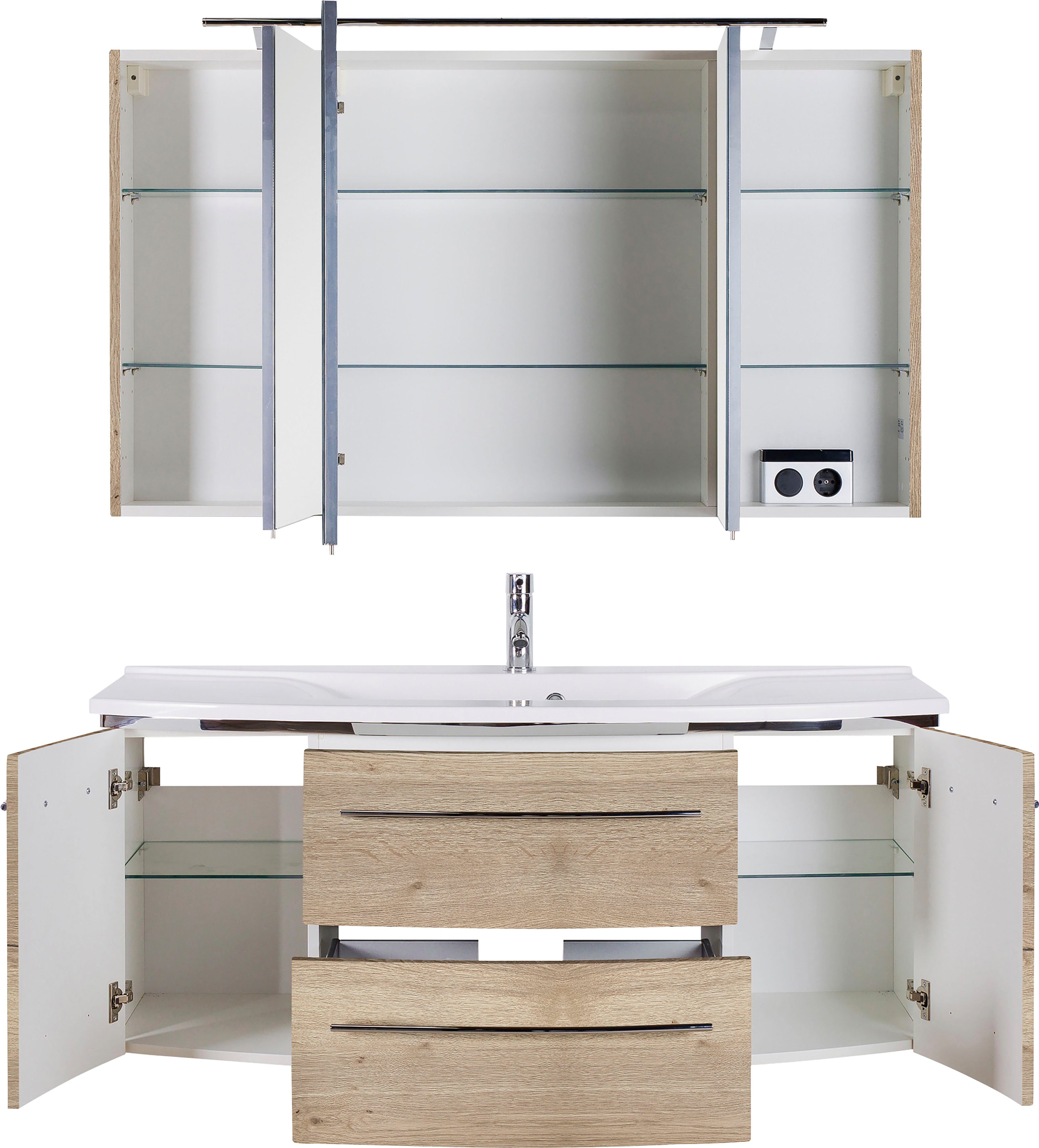 MARLIN Badmöbel-Set 3040, (2-St), Breite 120 cm