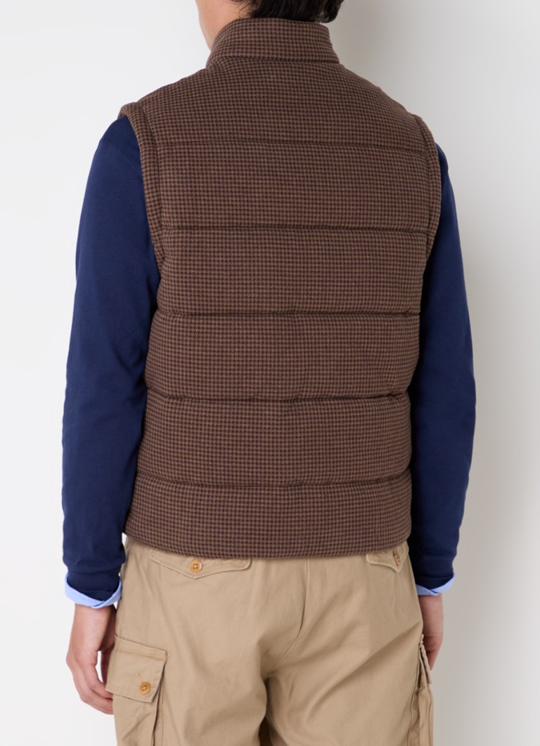 Vestă matlasată Ralph Lauren cu imprimeu picior de câine