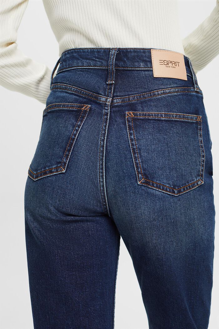 Retro-Jeans mit gerader Passform und hohem Bund