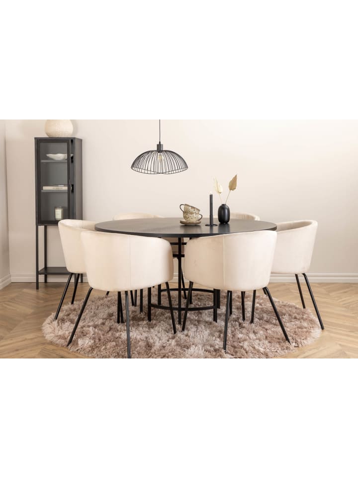 ebuy24 Essgruppe Copenhagen 1 Beige 140 x 140 cm günstig kaufen onesize