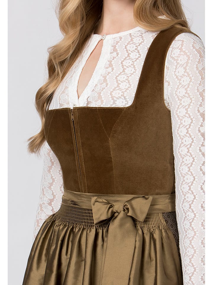 Stockerpoint Dirndl ''Isola'' in Oliv günstig kaufen