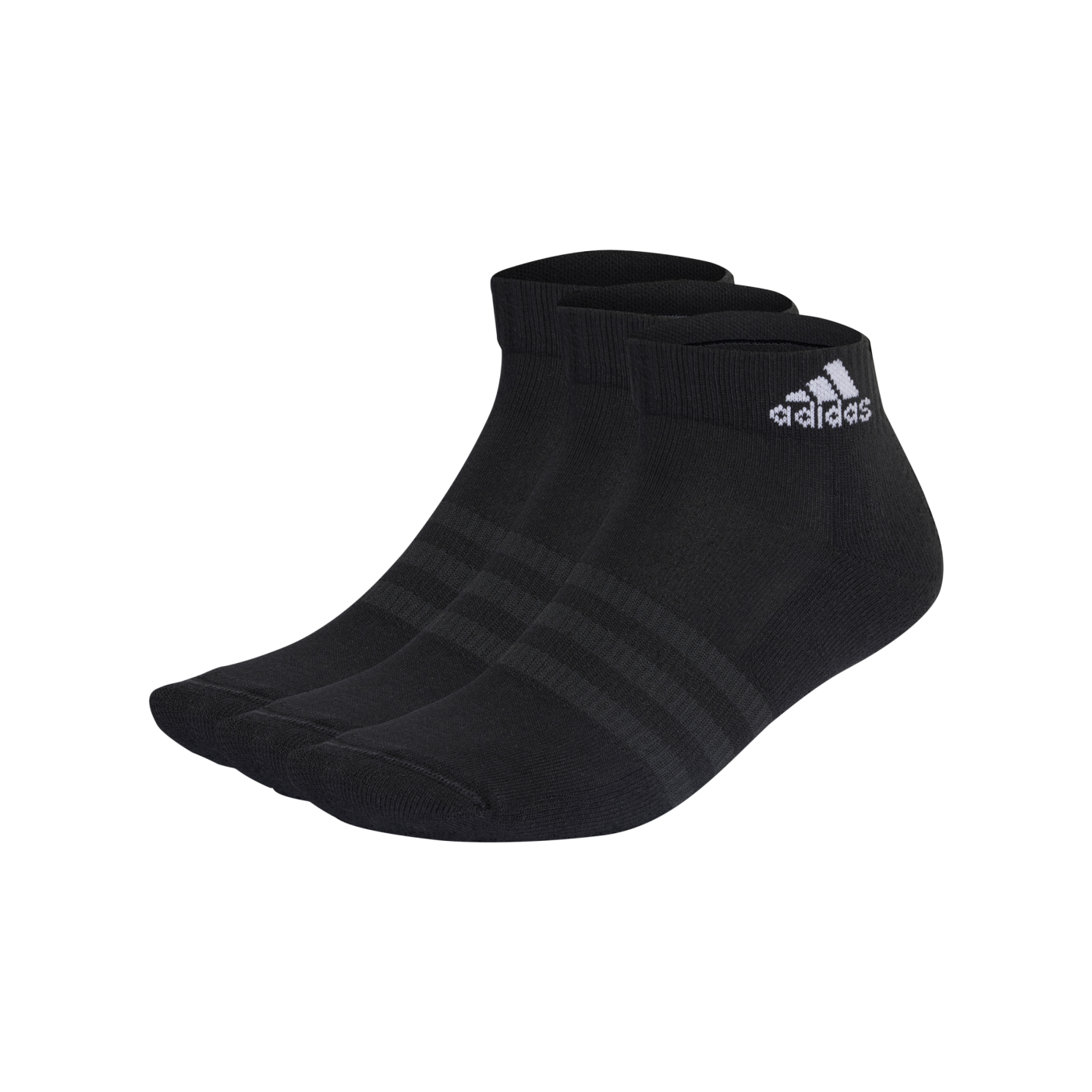 adidas Cush Ankle 3er Pack Socken Schwarz Weiss