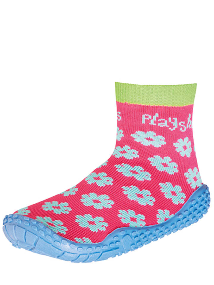 Playshoes Badeschuhe in Pink/ Hellblau günstig kaufen