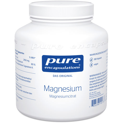 PURE ENCAPSULATIONS Magnesium Magn.Citrat Kapseln  180 St  Kapseln