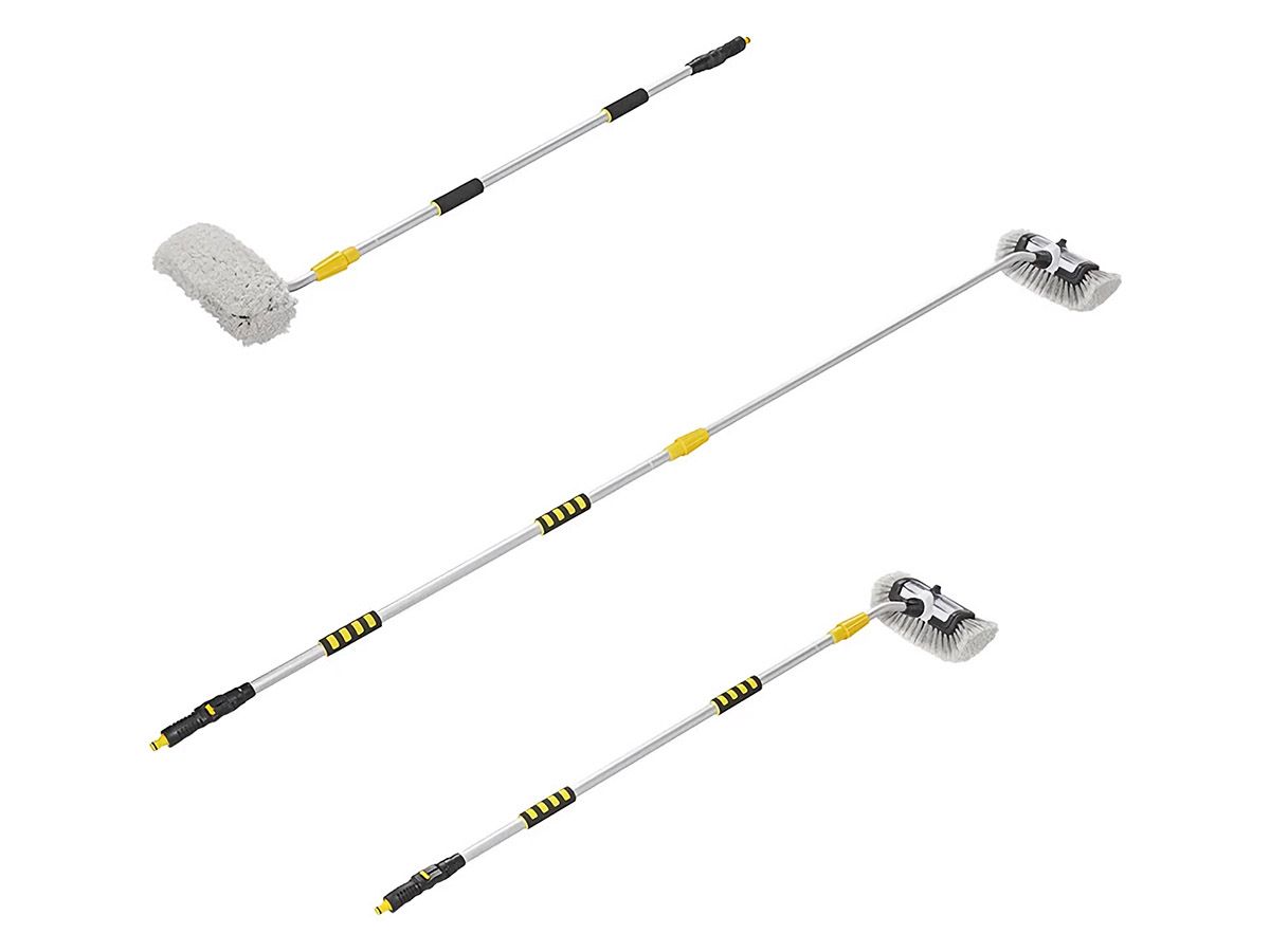 ProPlus 3D Teleskop-Waschbürste mit Seifenspender