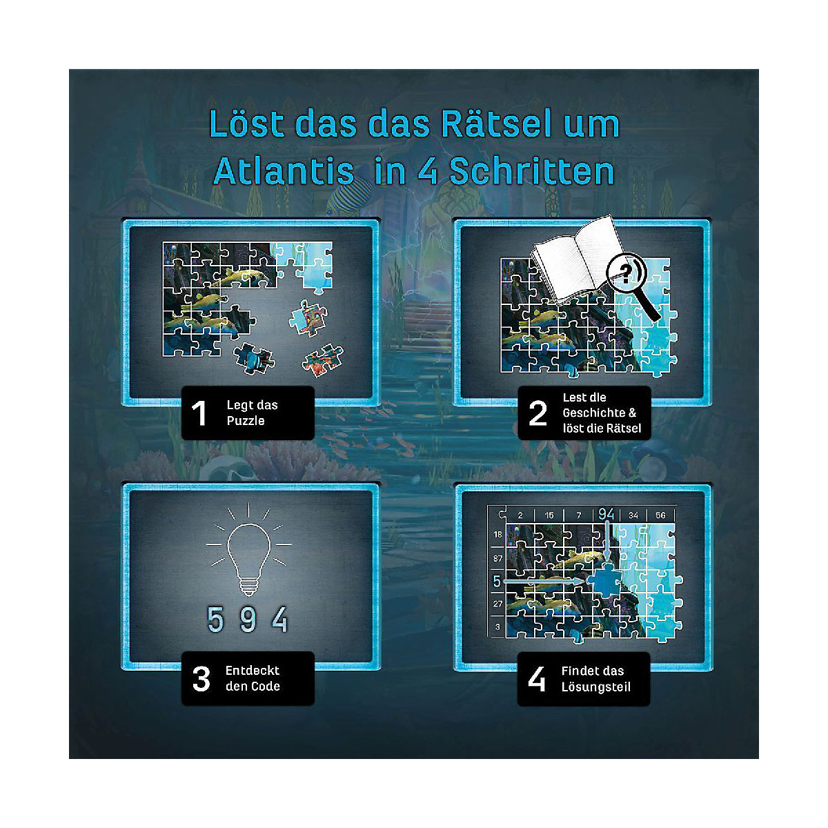EXIT® - Das Puzzle: Der Schlüssel von Atlantis