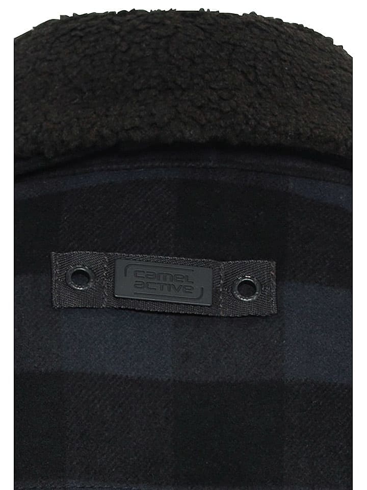 Camel Active Hemdjacke in Schwarz/ Anthrazit günstig kaufen 52
