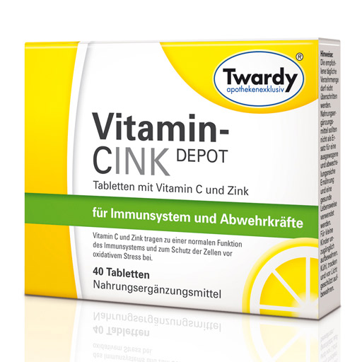 VITAMIN CINK Depot Tabletten  40 St  Tabletten