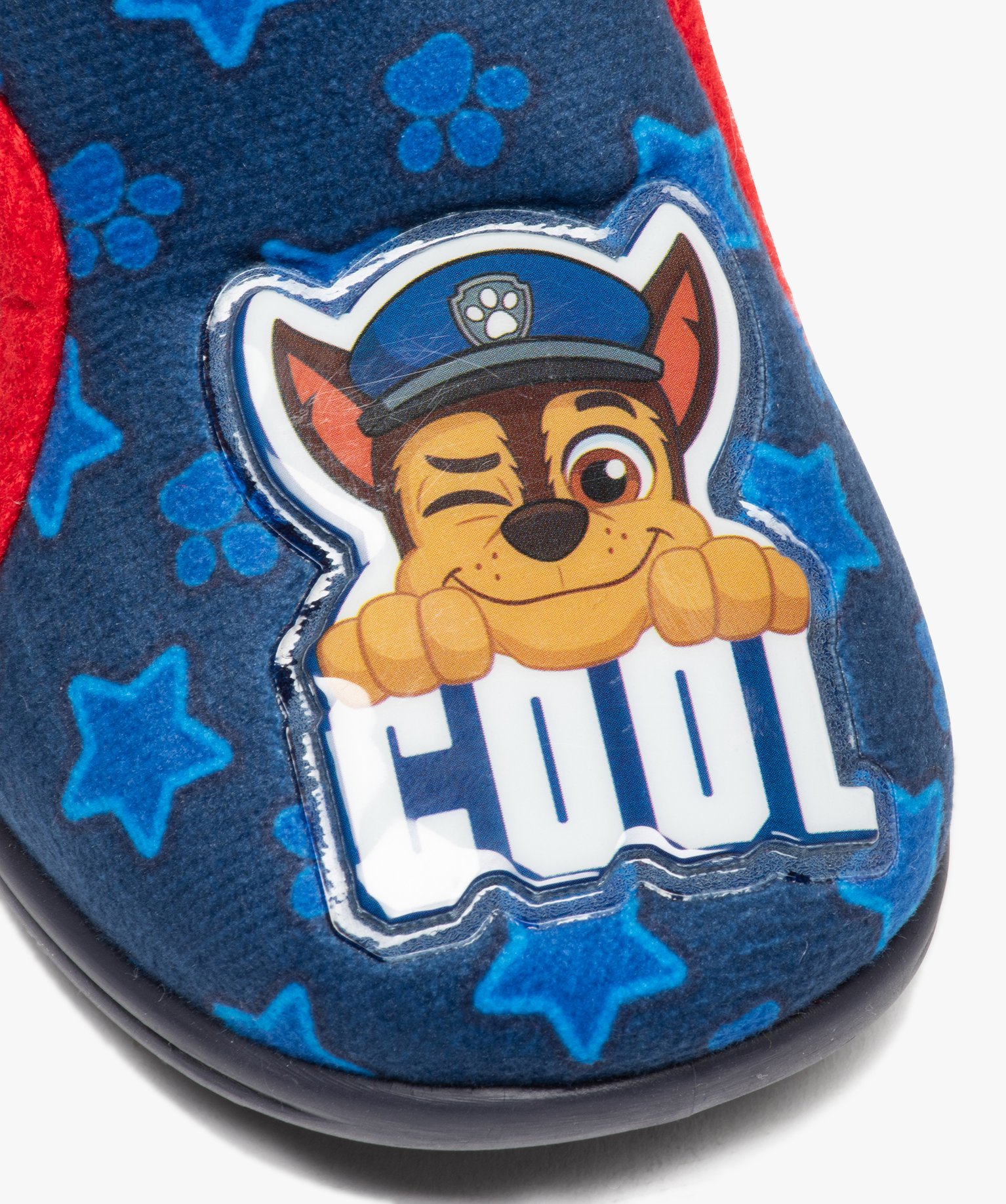 Chaussons Garçon bottillons à scratch – Pat’ Patrouille bleu | GEMO