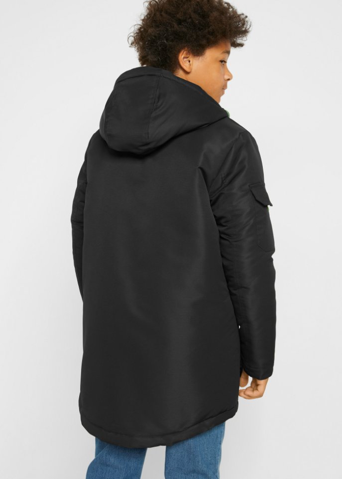 Jungen Winterjacke mit Kapuze