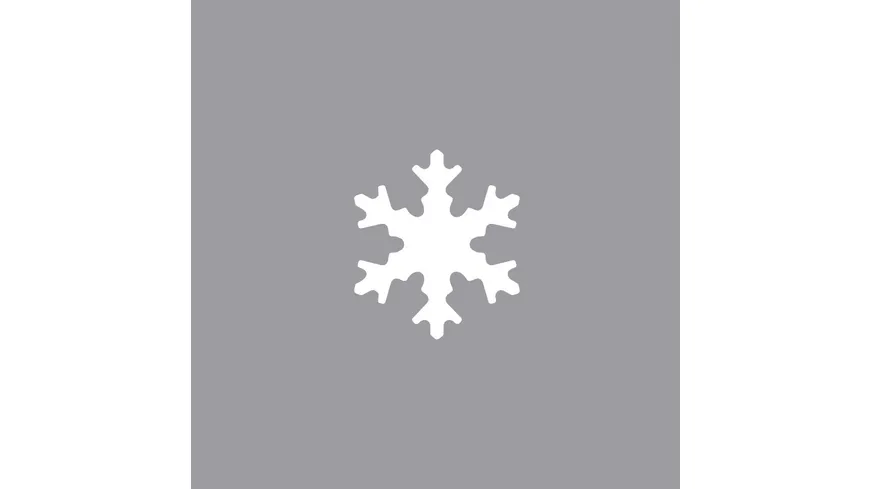 Rayher Ministanzer Schneeflocke 0,95cm ø