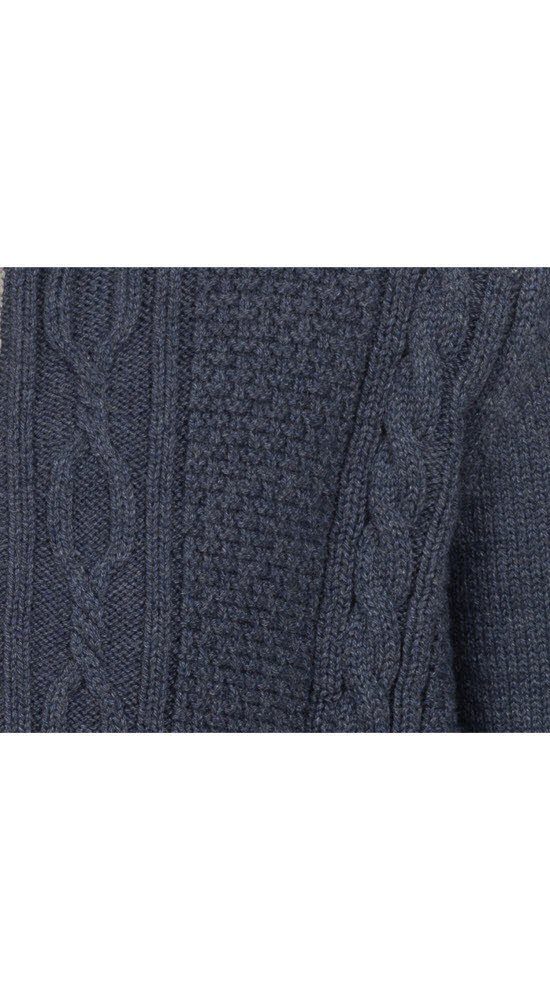 Nübler Trachtenstrickjacke Kinderstrickjacke Igor in Blau von Nübler