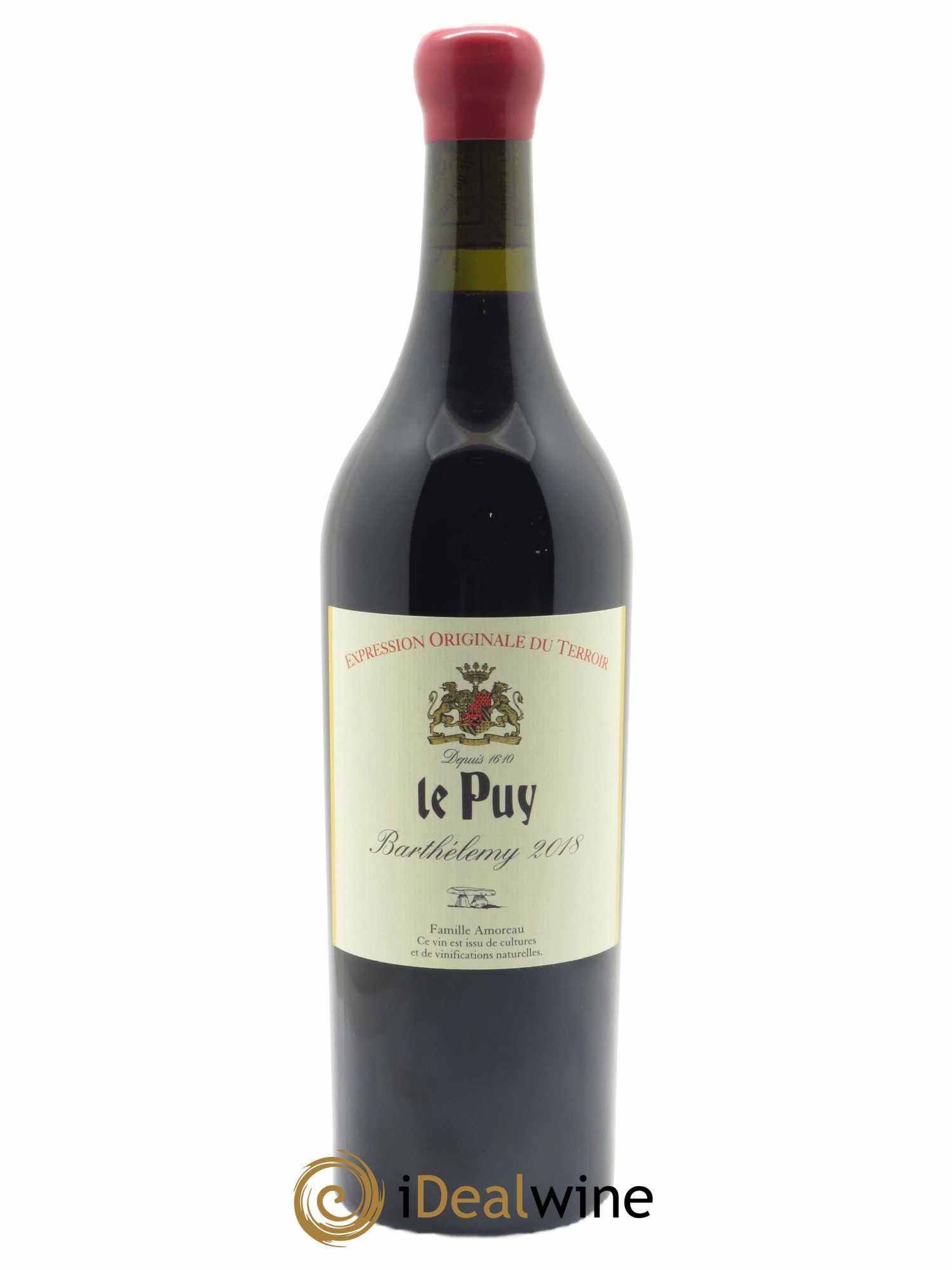 Le Puy - Cuvée Barthélemy  2018 - Lot de 1 Bouteille