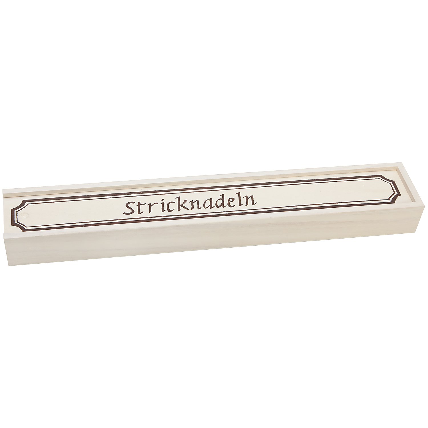 Jackenstricknadel-Box aus Holz