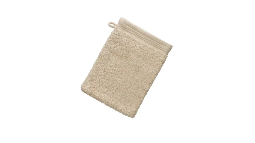 Waschhandschuh Beige