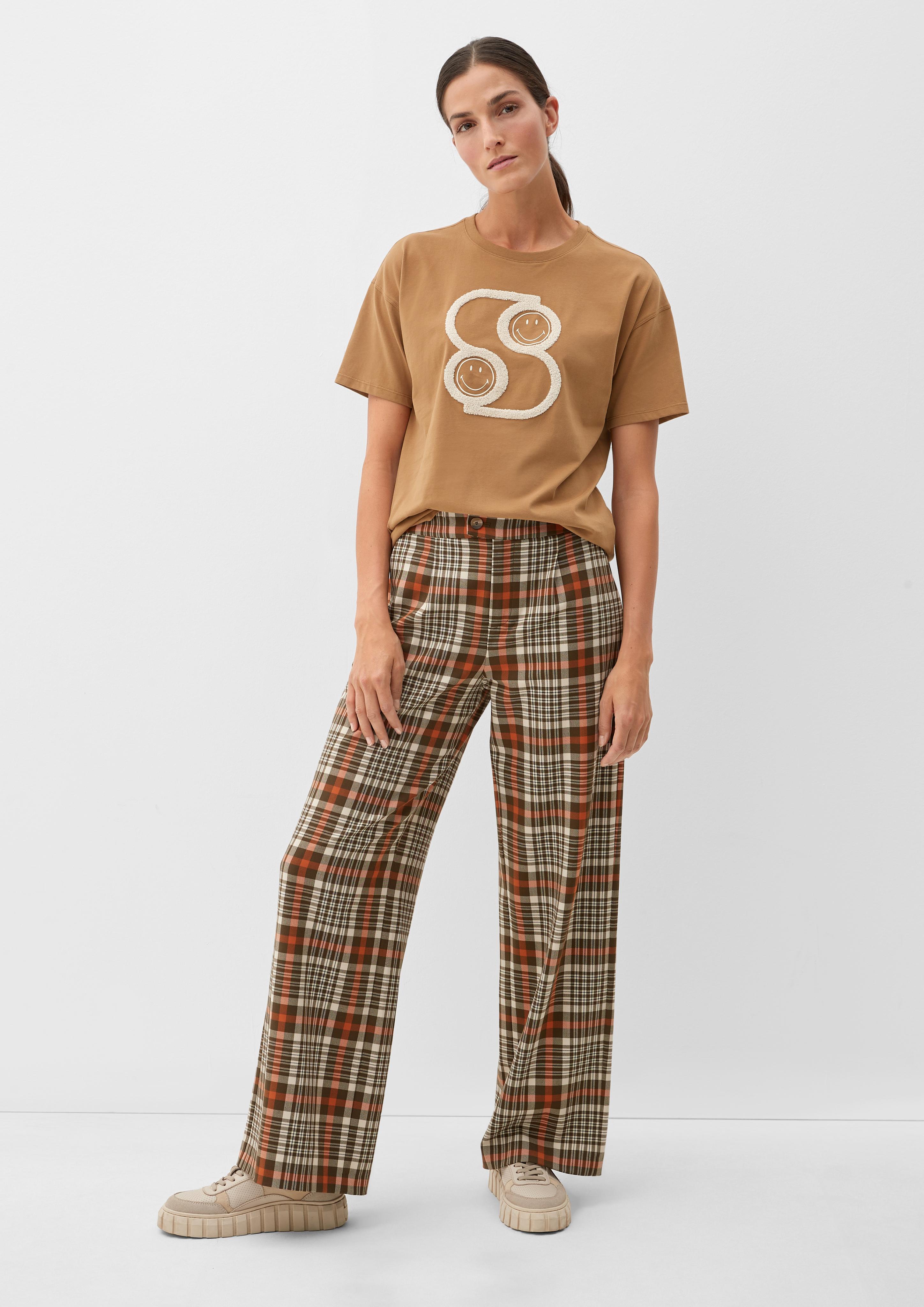 T-Shirt mit Smiley-Print  2121769-84D1