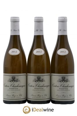 Corton-Charlemagne Grand Cru Simon Bize & Fils  2012 - Lot de 3 Bouteilles