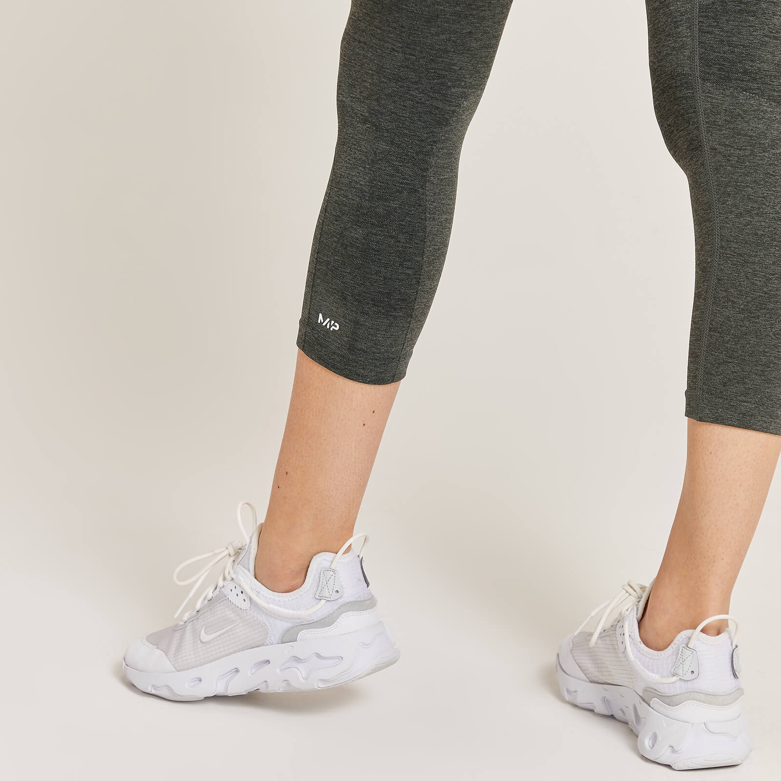 Legging ¾ taille haute MP Curve pour femmes – Carbone chiné