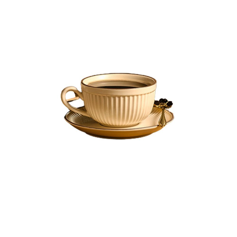 Zimtky Tassenwärmer Keramikkaffeetasse Nachmittag Tee Tasse Hotel Cafe Retro Latte Tasse
