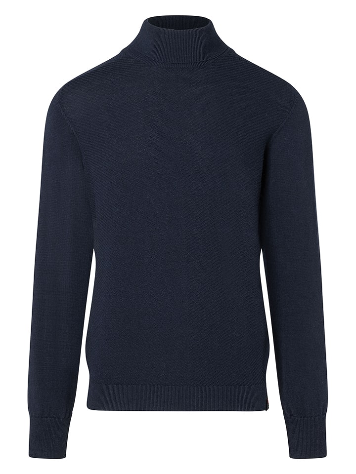 Timezone Rollkragenpullover in Dunkelblau günstig kaufen