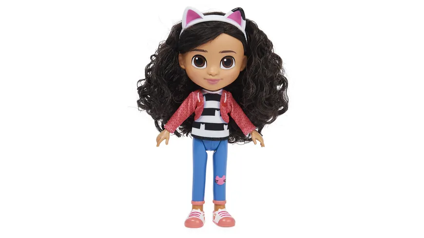 Spin Master Gabby‘s Dollhouse, 20cm große Gabby Girl Puppe, geeignet für Kinder ab 3 Jahren bunt