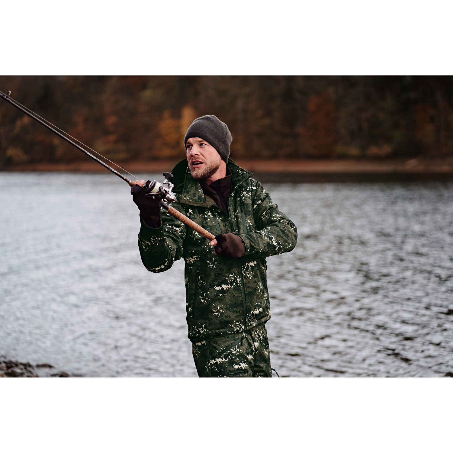 il Lago Prestige Herren Funktionsjacke Shawk (camou)