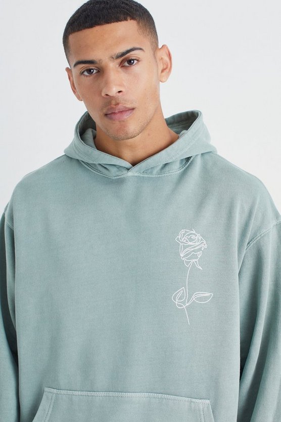 Oversize Hoodie mit Print