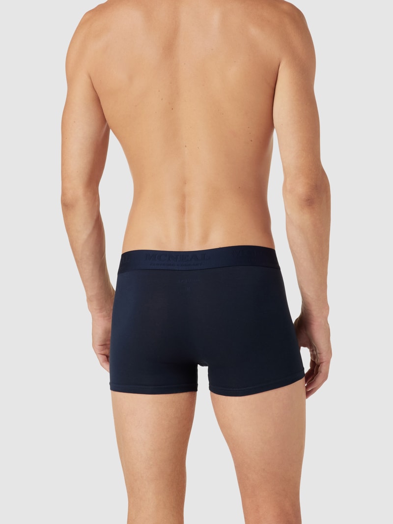 Trunks mit Logo-Bund im 7er-Pack in marineblau