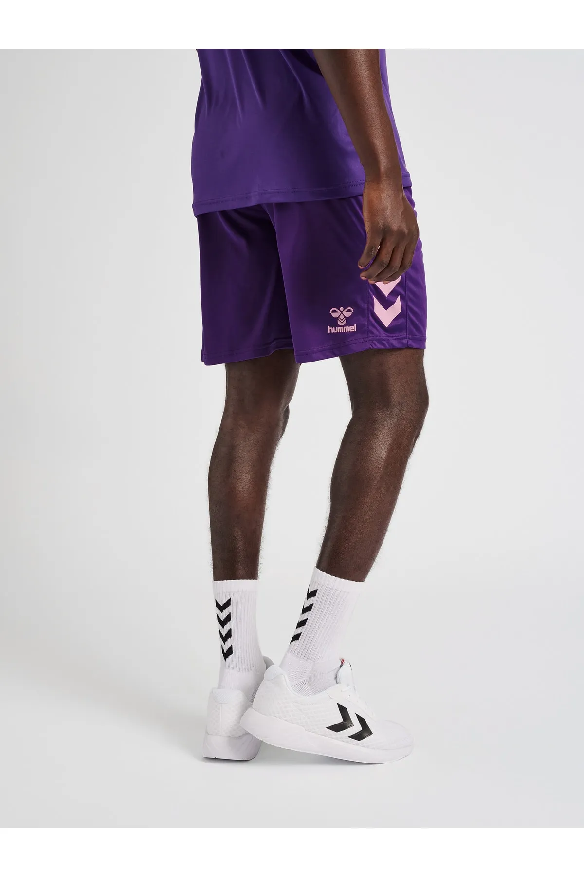 hummel  Kurze Sporthose - Lila - Mittlerer Bund