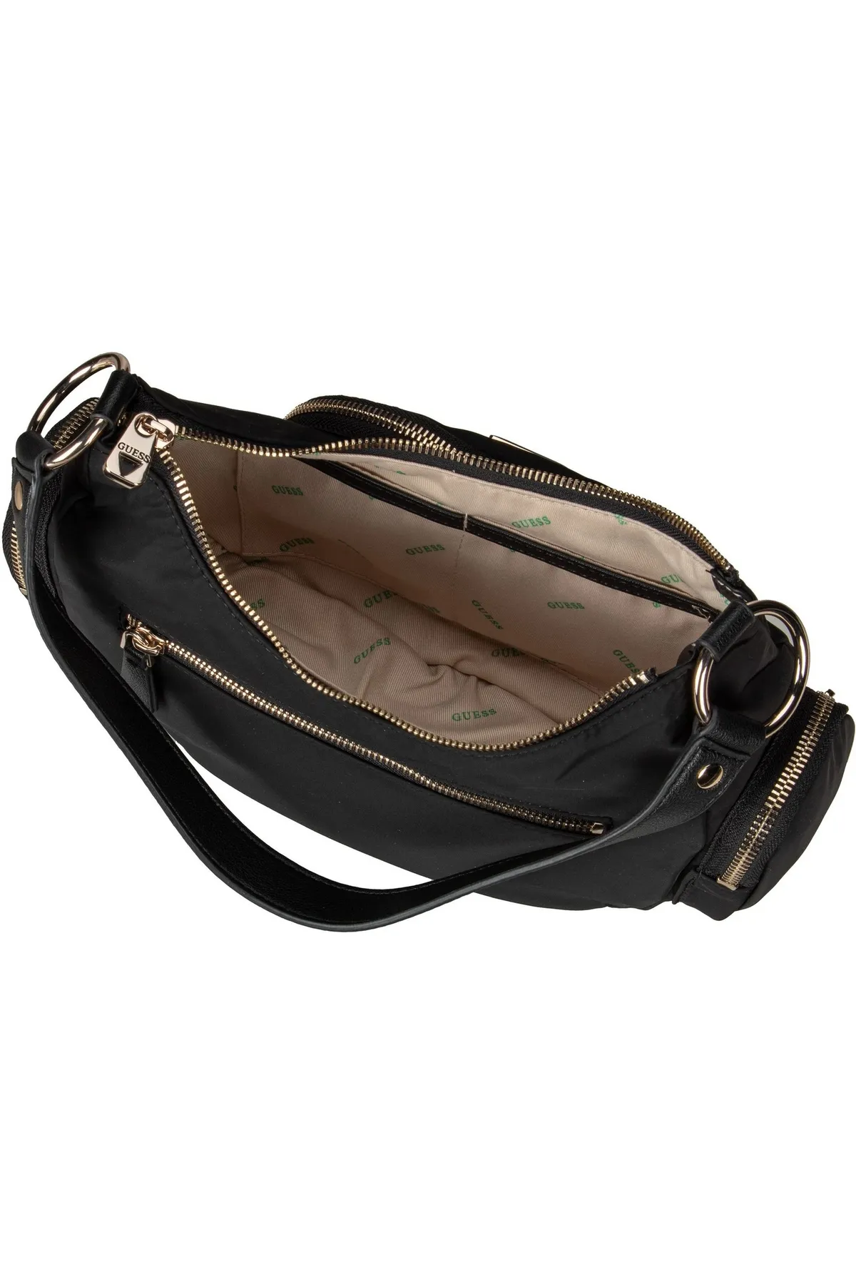 Guess  Handtasche - Schwarz - Unifarben