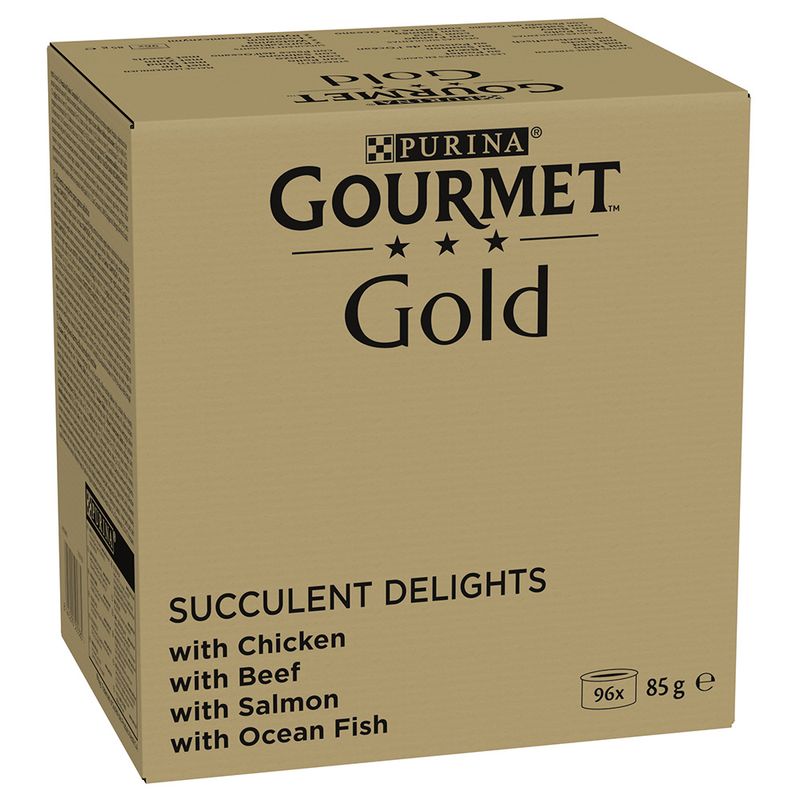 Jumbopack Gourmet Gold Saftig-Feine Streifen 96 x 85 g | bitiba %
