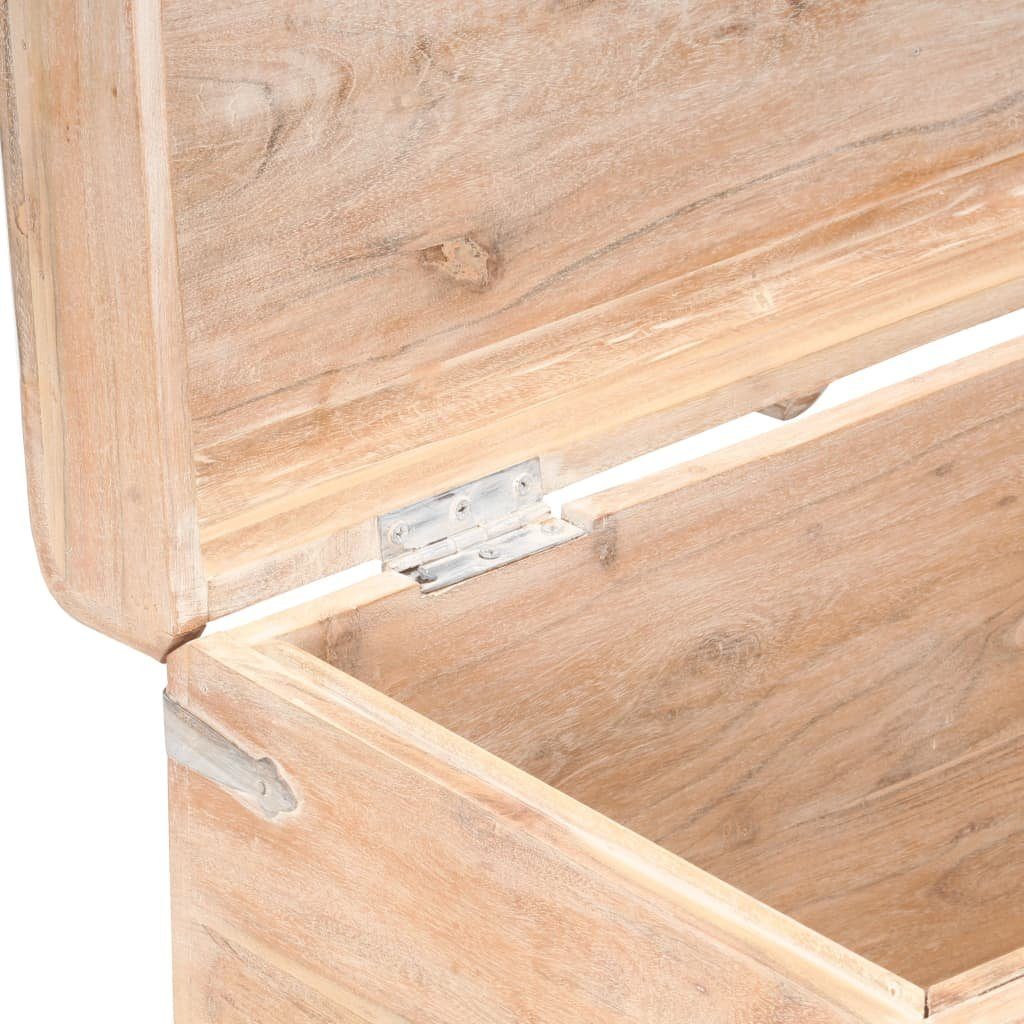 vidaXL Aufbewahrungsbox Holztruhe 90x40x40 cm Akazie Massivholz (1 St)
