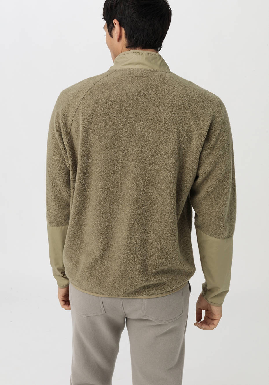 Fleece-Jacke BetterRecycling aus reiner Bio-Baumwolle