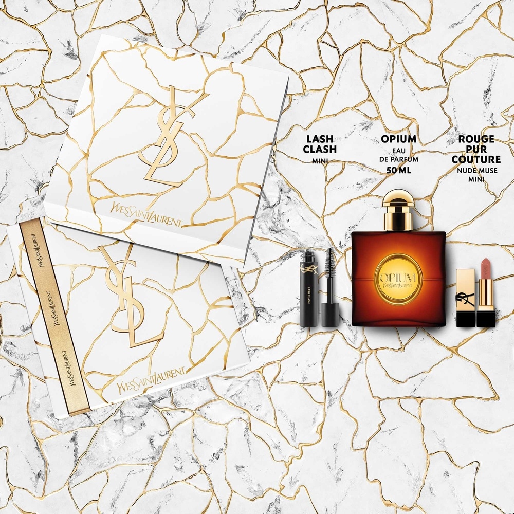 Yves Saint Laurent Opium Coffret Cadeau Parfum Femme