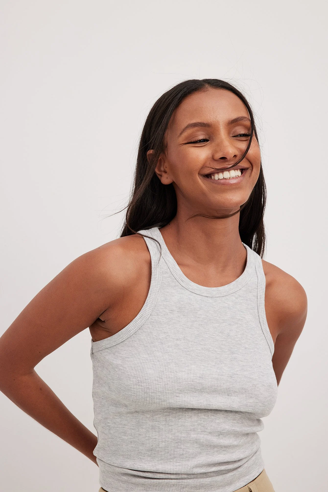 Geripptes Tank-Top