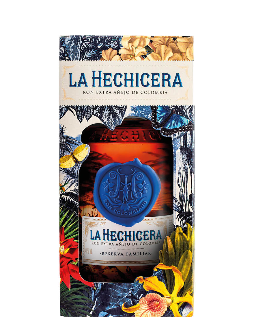 Ron Extra Añejo Reserva Familiar de Colombia Solera 21 La Hechicera 0,7 ℓ