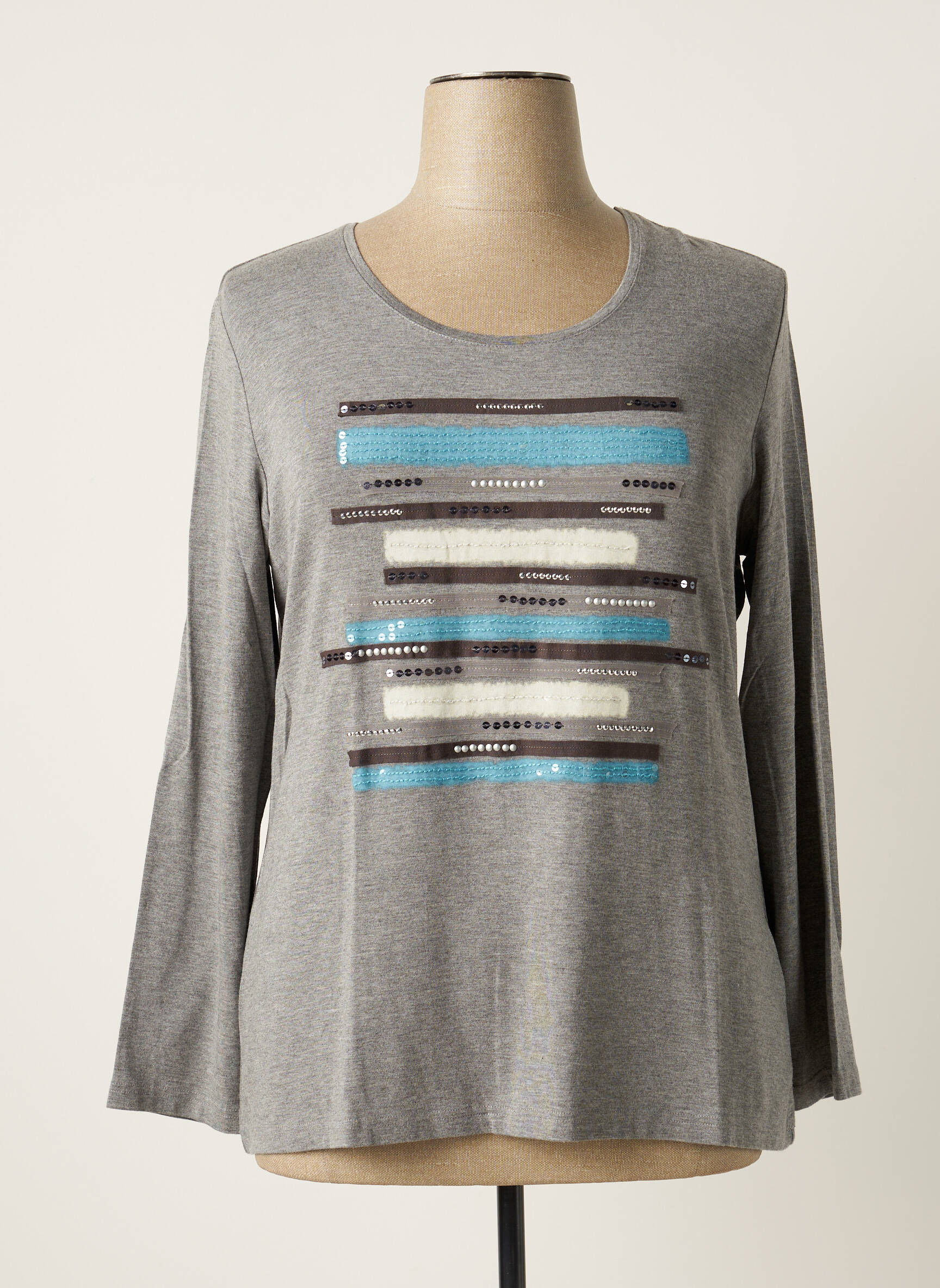 Frank Walder Tops Femme couleur gris
