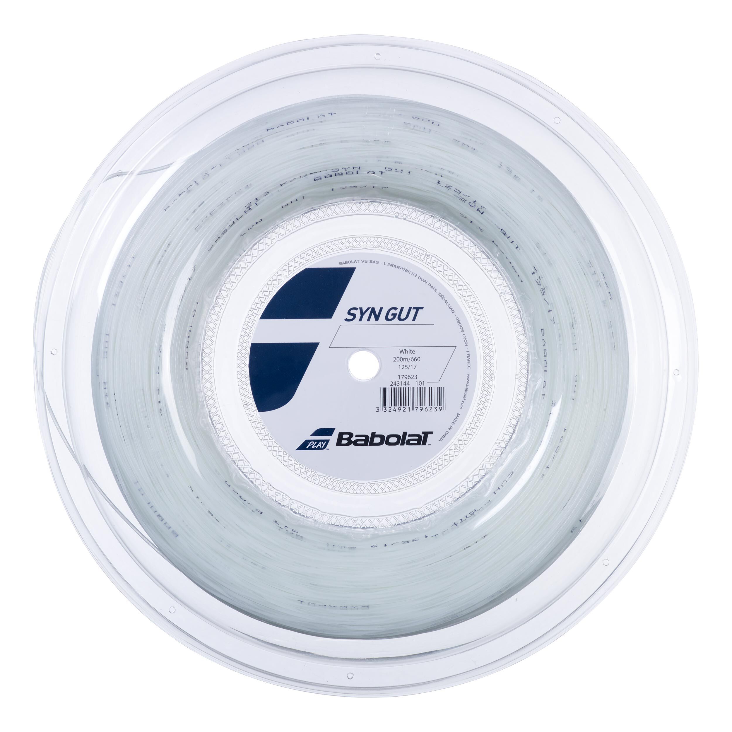 Synthetic Gut Saitenrolle 200m - Weiß