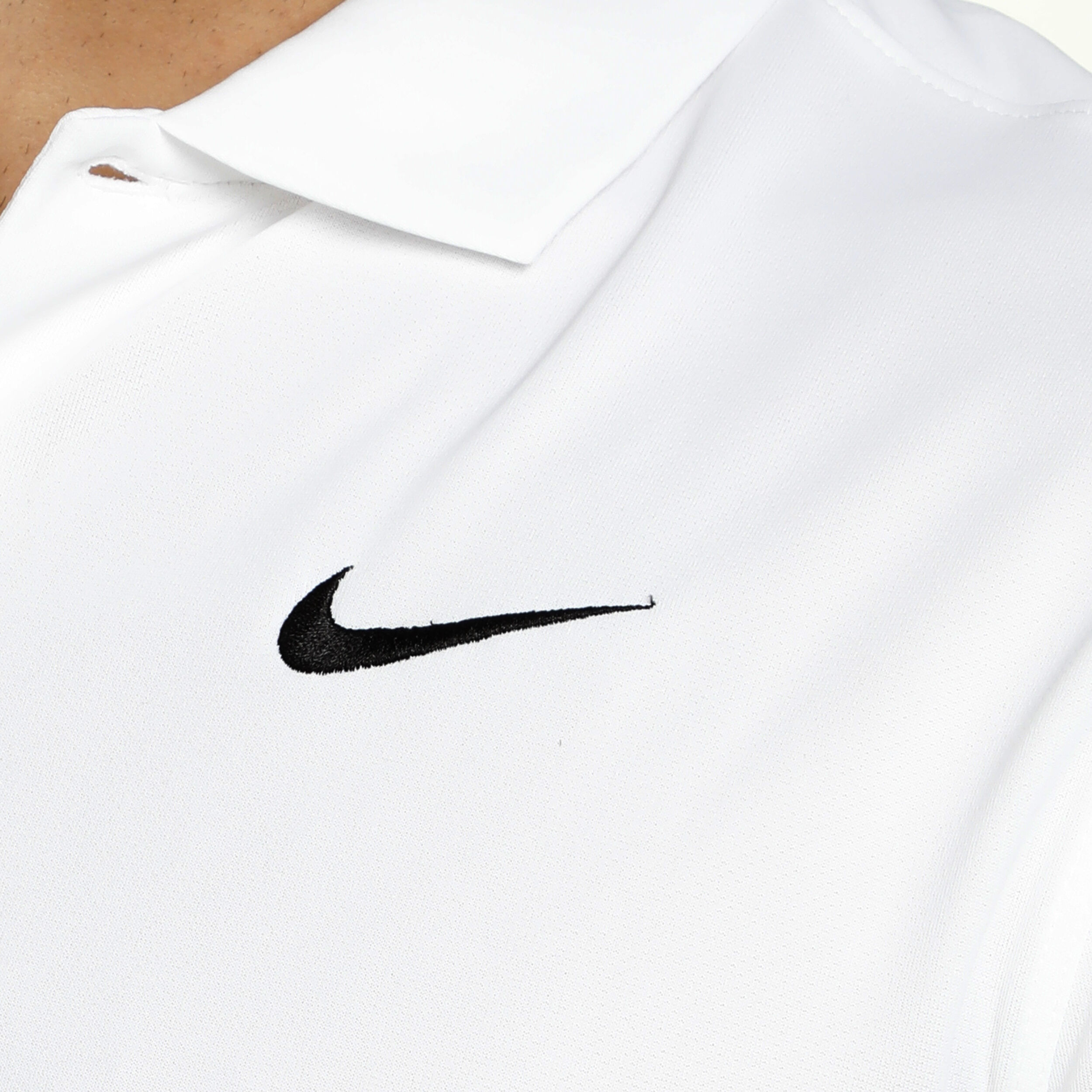 Dri-Fit Solid Polo Herren - Weiß