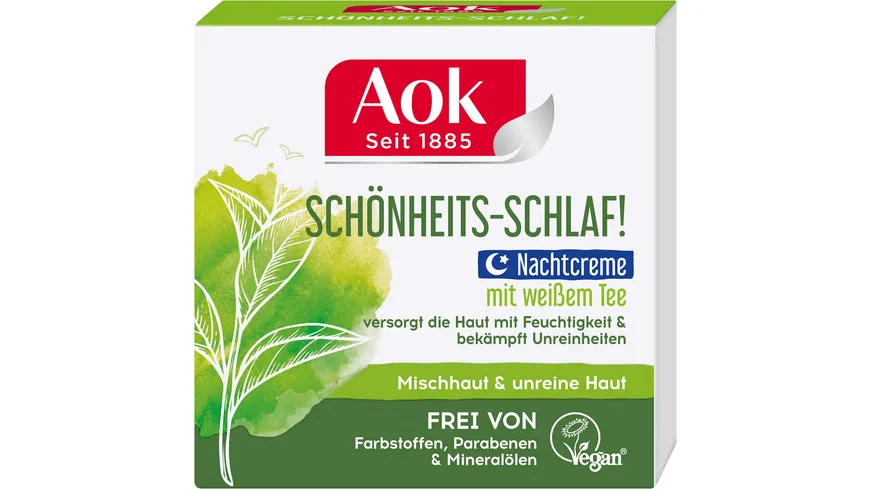 Aok Weisser Tee Nachtpflege 50 ml